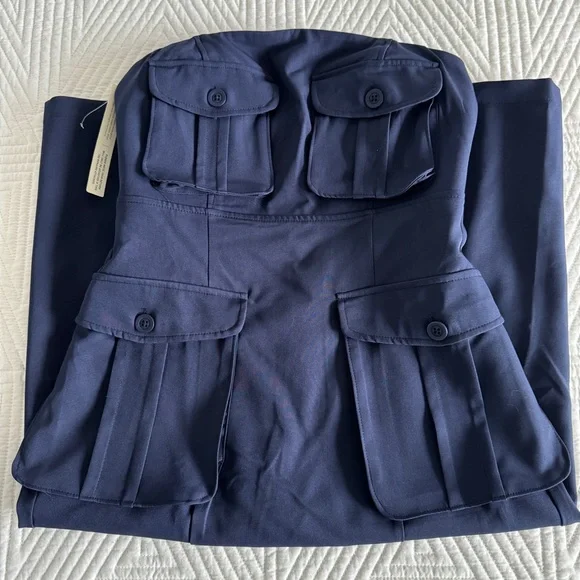 Anthropologie Porridge Strapless Utility Dress - Picture 5 of 12